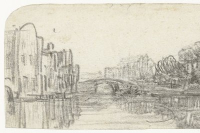 Nieuwezijds Voorburgwal 景观 作者 伦勃朗·范·赖恩