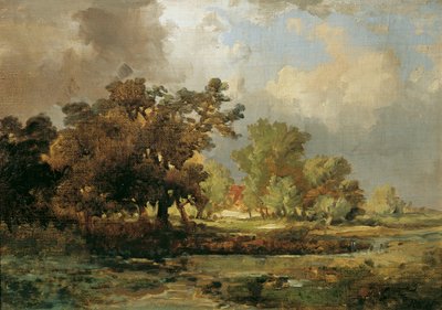 Motiv aus Oosterhout in Holland 作者 雷米吉乌斯·阿德里安努斯·范哈南