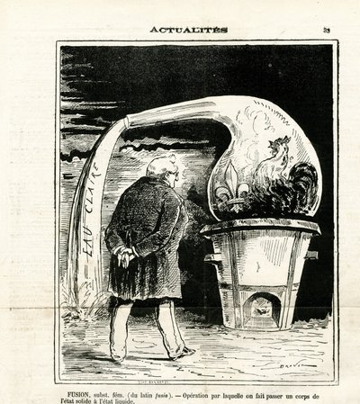 Jules Renard Draner (1833-1926)在Le Charivari的插图 作者 雷纳德·朱尔斯·德兰纳