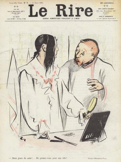 笑的插图 作者 雷内·乔治·赫尔曼·保罗