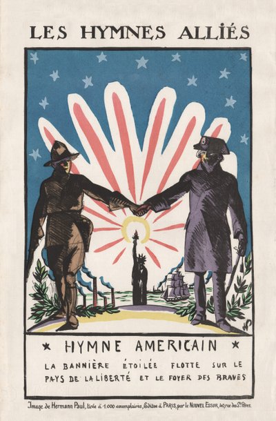 盟军赞美诗，1917年 作者 雷内·乔治·赫尔曼·保罗
