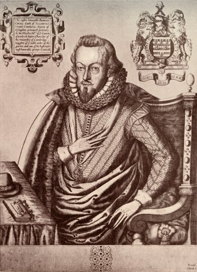 罗伯特·塞西尔（Robert Cecil），索尔兹伯里第一伯爵，17世纪初，1911年 作者 雷诺·埃尔斯track