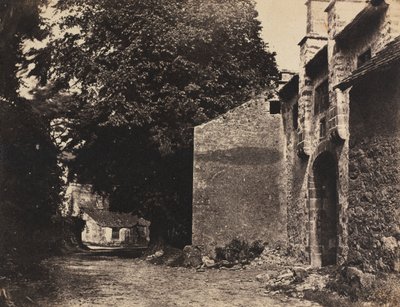 兰开夏郡博威克厅的大门，1855年。 作者 约翰·理查森少校牧师