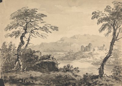 双树与城堡的风景 作者 威廉·吉尔平牧师