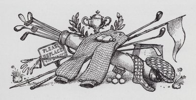 Golf (litho) 作者 雷克斯（后）惠斯勒