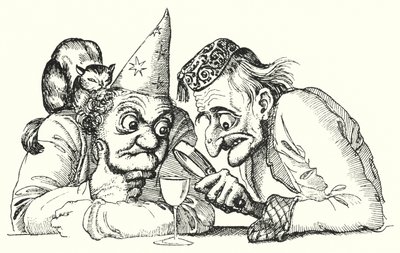 汉斯·克里斯蒂安·安徒生：水滴（石版画） 作者 雷克斯（后）惠斯勒
