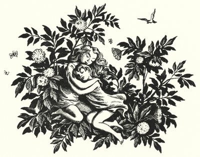 汉斯·克里斯蒂安·安徒生：接骨木之母（石版画） 作者 雷克斯（后）惠斯勒