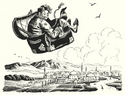 Hans Christian Andersen: The Flying Trunk (litho) 作者 雷克斯（后）惠斯勒