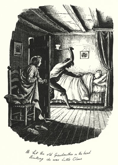 Hans Christian Andersen: The Great Claus And Little Claus (litho) 作者 雷克斯（后）惠斯勒