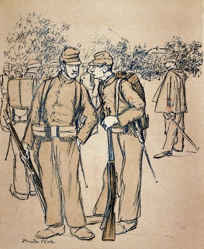 Ilustrasi oleh Jean-Louis Forain (1852-1931) dalam Psst...! 作者 里卡多·弗洛雷斯（Ricardo Flores）