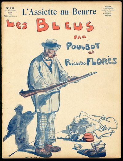 Cover of “” The Butter Plate””, number 291, Satirique en Colours 作者 里卡多·弗洛雷斯（Ricardo Flores）