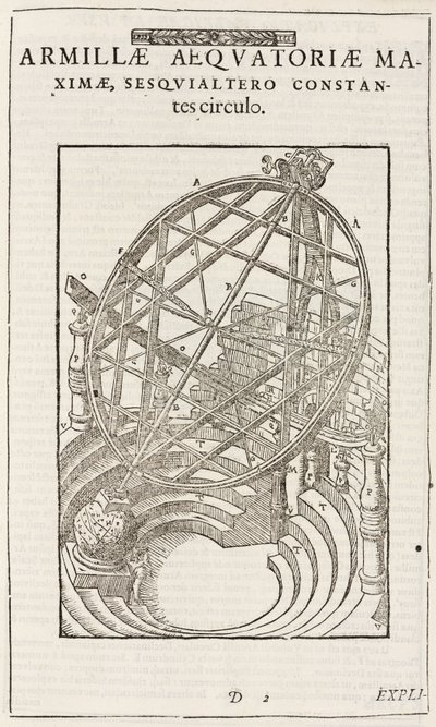 第谷-布拉赫的赤道安装圆，1580年以后 作者 理查德（后）爸爸
