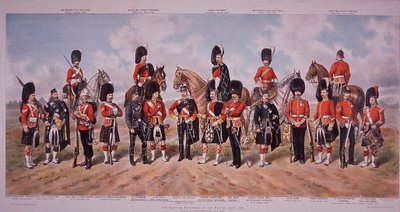 1895年英国军队的苏格兰军团 作者 理查德（后）辛金