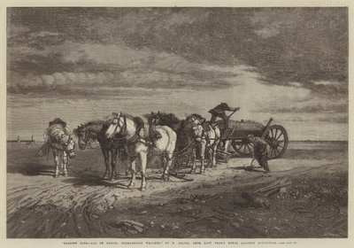 从去年的皇家学院展览中加载Sand-Pas de Calais，威胁天气 作者 Richard Beavis