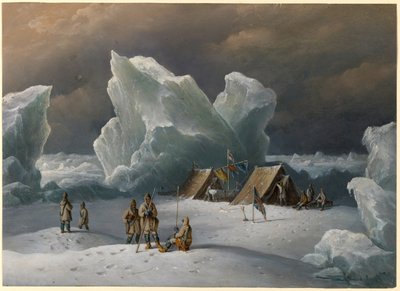 马卡姆船长最北的营地 作者 理查德·布里奇斯·比奇