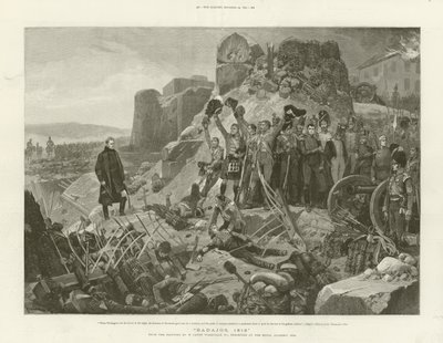 巴达霍斯，1812年 作者 Richard Caton Woodville junior