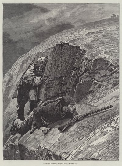 跟踪在落矶山脉的大垫铁 作者 Richard Caton Woodville junior