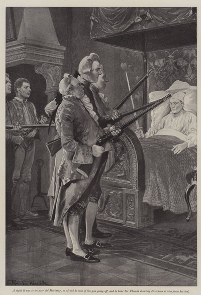 艾米莉劳利斯的帝国上校的插图 作者 Richard Caton Woodville junior