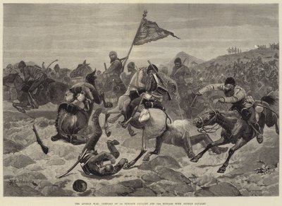 阿富汗战争，第1次旁遮普骑兵与第15次轻骑兵与阿富汗骑兵的冲突 作者 理查德·卡顿·伍德维尔初级