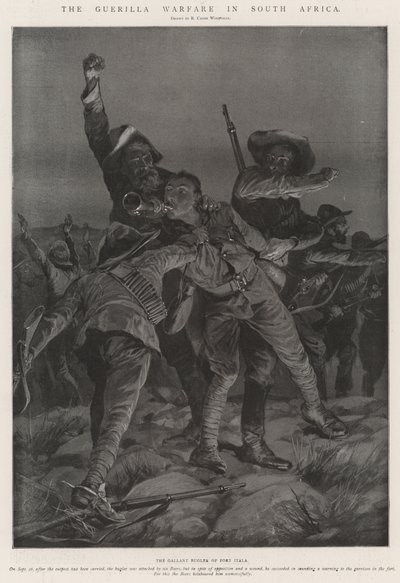 南非的游击战 作者 Richard Caton Woodville junior