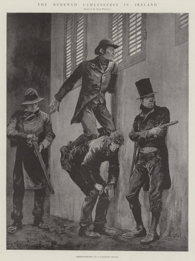 爱尔兰再度无法无天 作者 Richard Caton Woodville junior