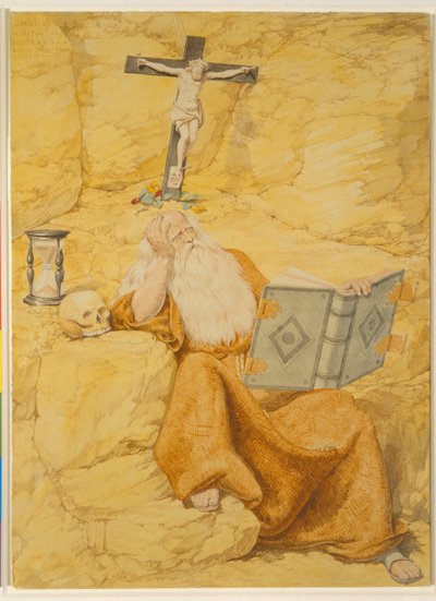 隐士，1853年 作者 理查德·达德