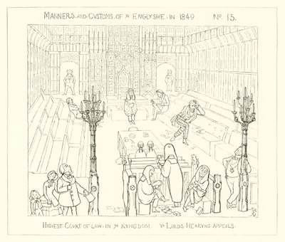 1849年，王国最高法院，上议院听证上诉 作者 理查德·道尔