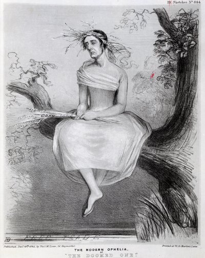 现代的奥菲莉亚，或1845年的冥王星 作者 理查德·道尔