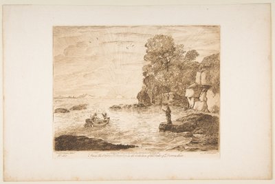 基督召唤彼得和安德鲁，1776年。 作者 理查德·厄洛姆（Richard Earlom）
