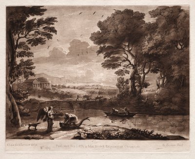 免费真理：没有。 160;托比亚斯和天使，1774。 作者 理查德·厄洛姆（Richard Earlom）