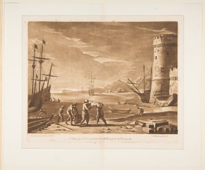 1774年，水手装货物海港。 作者 理查德·厄洛姆（Richard Earlom）
