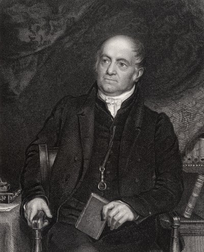 Olinthus Gilbert Gregory，由H. Robinson雕刻，来自&39;国家肖像画廊，第五卷&39;，出版于1835年 作者 理查德·埃文斯（Richard Evans）