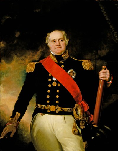 托马斯-马斯特曼-哈代爵士，海军中将（1769-1839 年） 作者 理查德·埃文斯（Richard Evans）