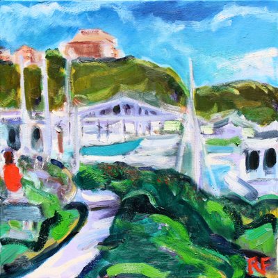 船棚, Vallejo, 2018 作者 理查德·福克斯