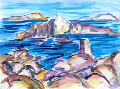 Rocks and Reflections, 2019 作者 理查德·福克斯
