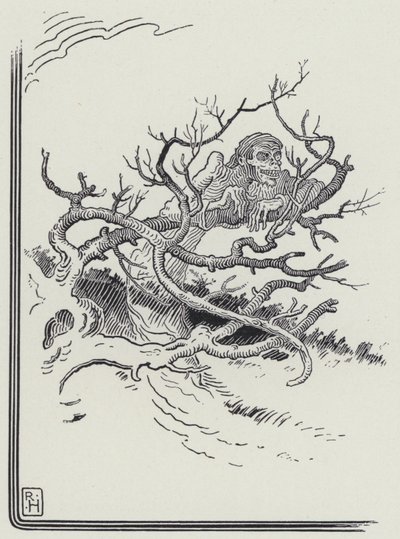 人与死亡》（雕刻版 作者 理查德·海威