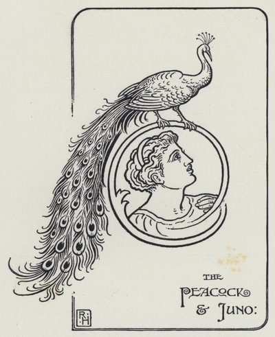 The Peacock And Juno (engraving) 作者 理查德·海威