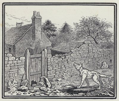 The Wolf And The Kid (engraving) 作者 理查德·海威
