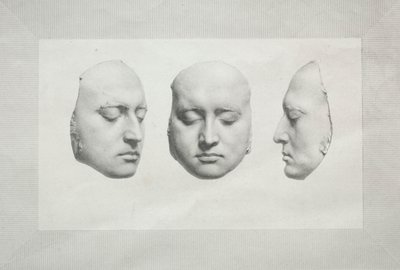 托马斯·劳伦斯爵士的死亡面具。 作者 理查德·詹姆斯·莱恩