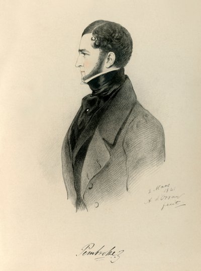 彭布罗克，1841年。 作者 Richard James Lane