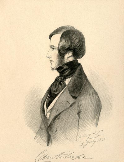 Cantilupe子爵，1840年。 作者 理查德·詹姆斯·莱恩