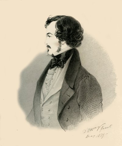 乔斯林子爵，1839年。 作者 Richard James Lane