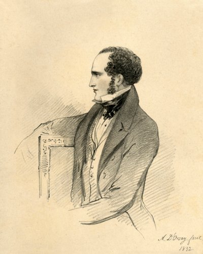 威廉·洛克（William Locke），1832年。 作者 理查德·詹姆斯·莱恩