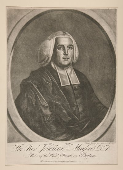 The Rev.d Jonathan Mayhew, D.D. 作者 理查德·詹妮斯
