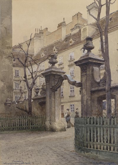 维也纳的Heiligenkreuzerhof博物馆 作者 理查德·摩泽