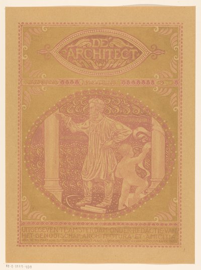 封面设计：建筑师》，1911 年 作者 理查德·尼古拉斯·罗兰·霍尔斯特