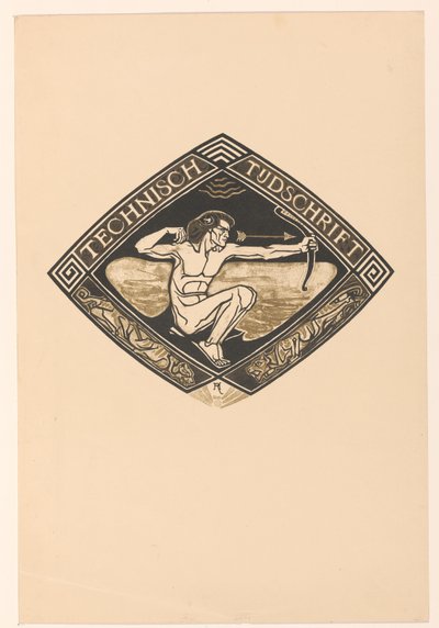封面设计：技术杂志，1914 年 作者 理查德·尼古拉斯·罗兰·霍尔斯特