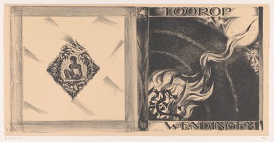 封面设计Wendingen, Toorop 期，1928 年 作者 理查德·尼古拉斯·罗兰·霍尔斯特