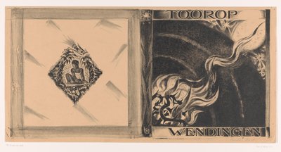 封面设计Wendingen, Toorop 期，1928 年 作者 理查德·尼古拉斯·罗兰·霍尔斯特
