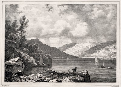 洛蒙德湖（Loch Lomond），1826年。 作者 理查德·帕克斯·博宁顿